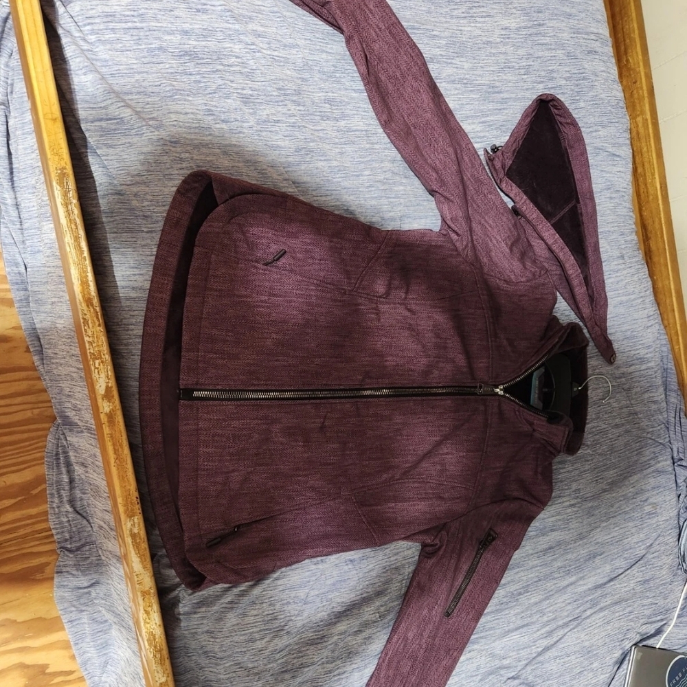 Free Country Purple Removeable Hooded Jacket